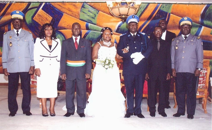 Mairie de Cocody: Le Colonel Kabran Vincent-Richard et Mlle Tiémoko unis pour la vie